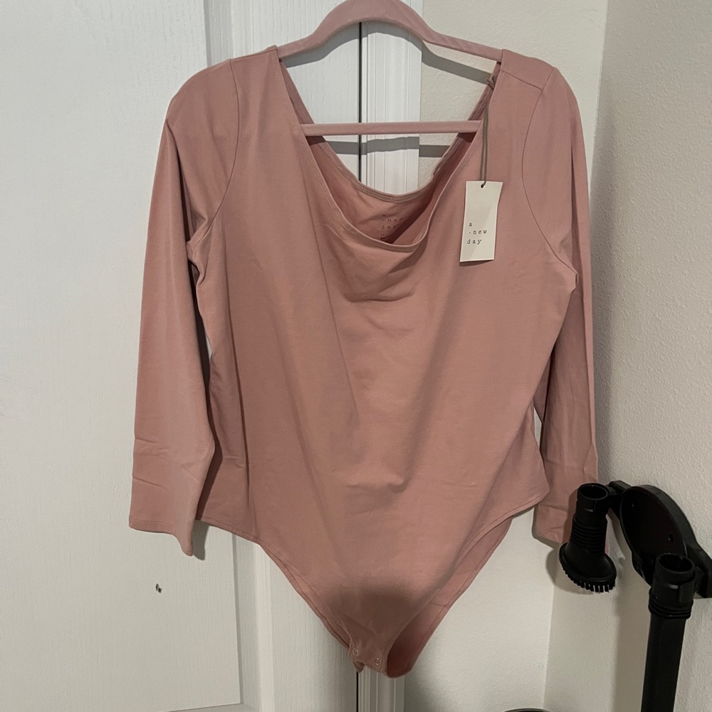Pink bodysuit plus size